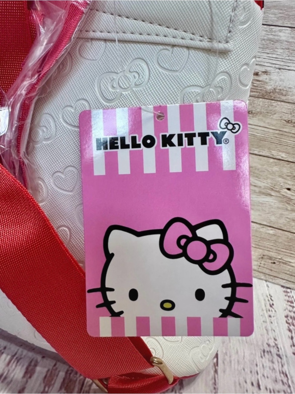 Hello Kitty Drawstring Backpack Purse - Picture 13 of 15